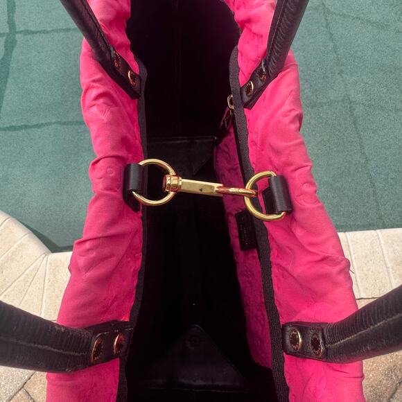 Louis Vuitton Scuba Cruiseline Embossed Monogram Neoprene Tote Bag Barbie Pink - Picture 5 of 16